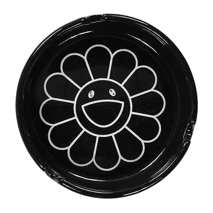 Takashi Murakami ComplexCon Flower Ashtray Black