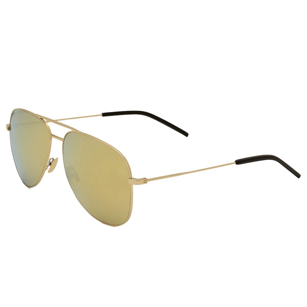Saint Laurent logo-print oversize-frame sunglasses