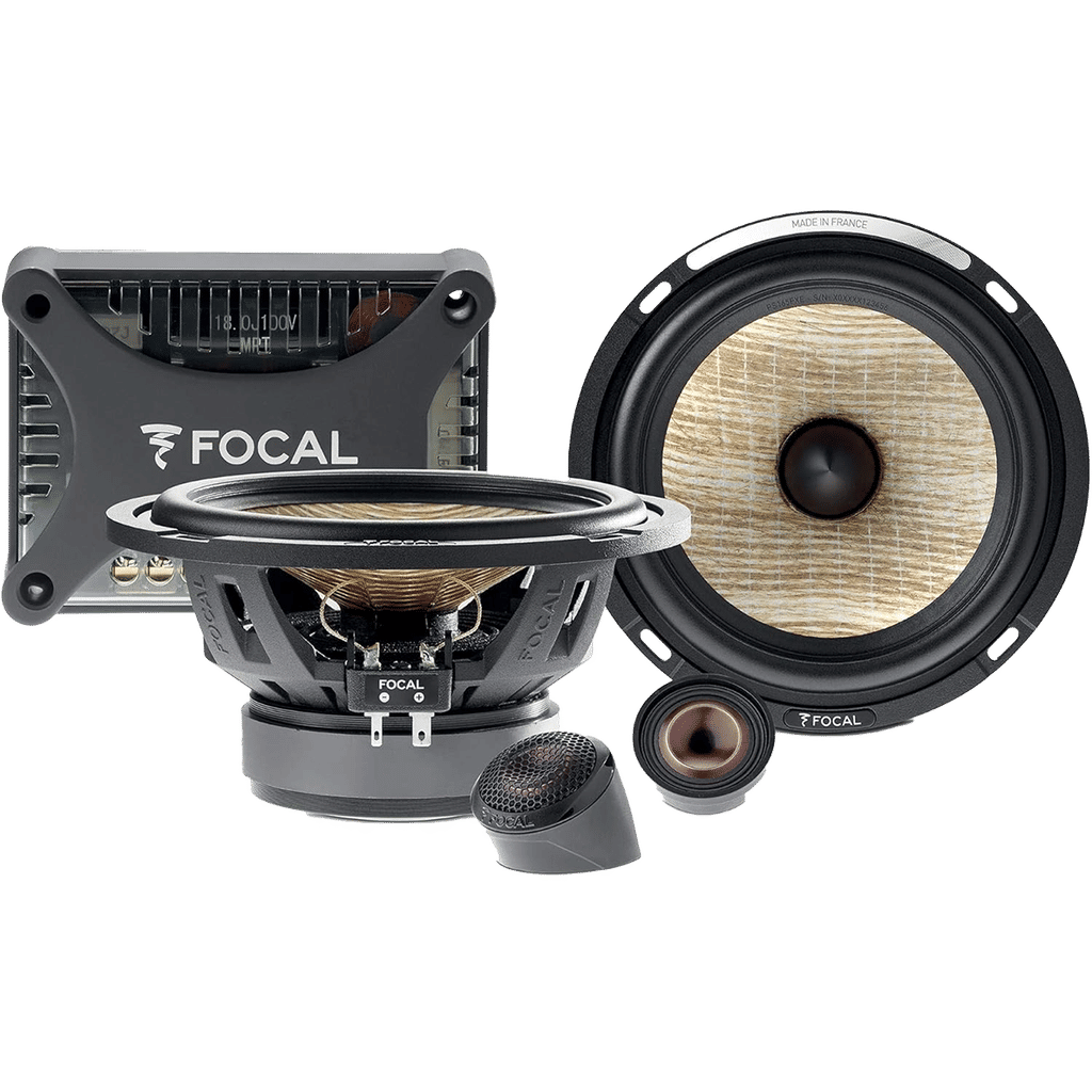 Focal PS 165 FXE 6.5" Flax Evo 2-Way Car Speakers Bi-Amplified Component Kit