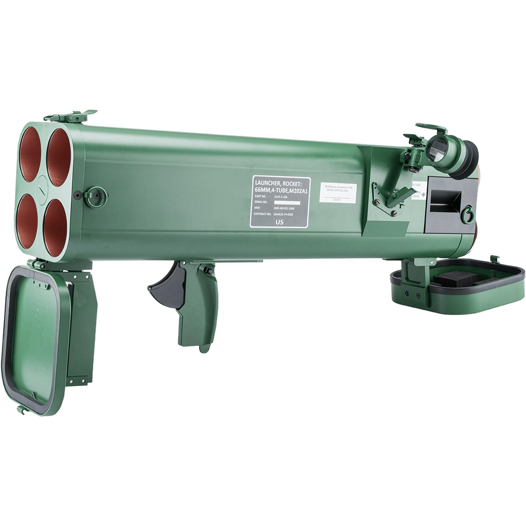 M202A1 Flash Multi-Barrel Grenade Airsoft Rocket Launcher