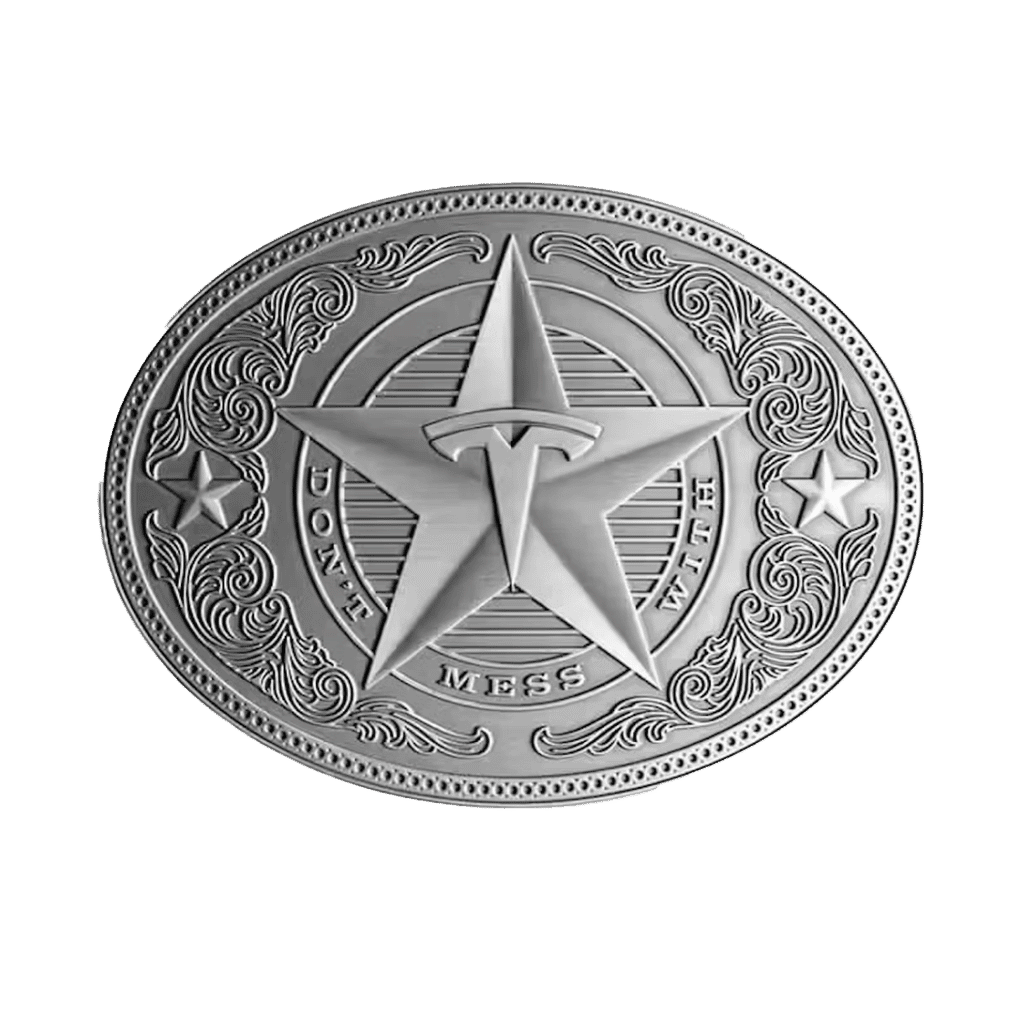 Tesla Giga Texas Belt Buckle