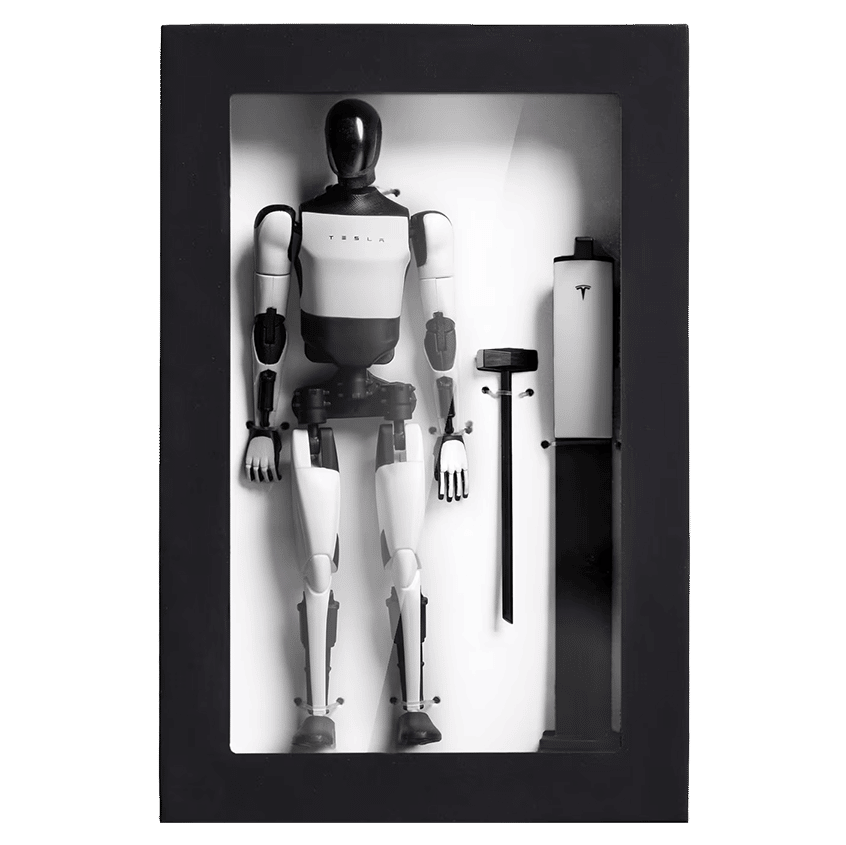 Tesla Bot Action Figure