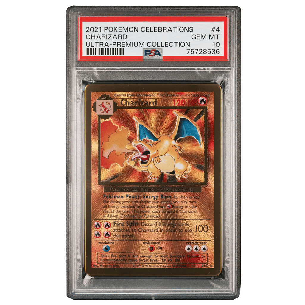 Charizard PSA 10 - 2021 Pokemon Celebrations Ultra-Premium Collection #4