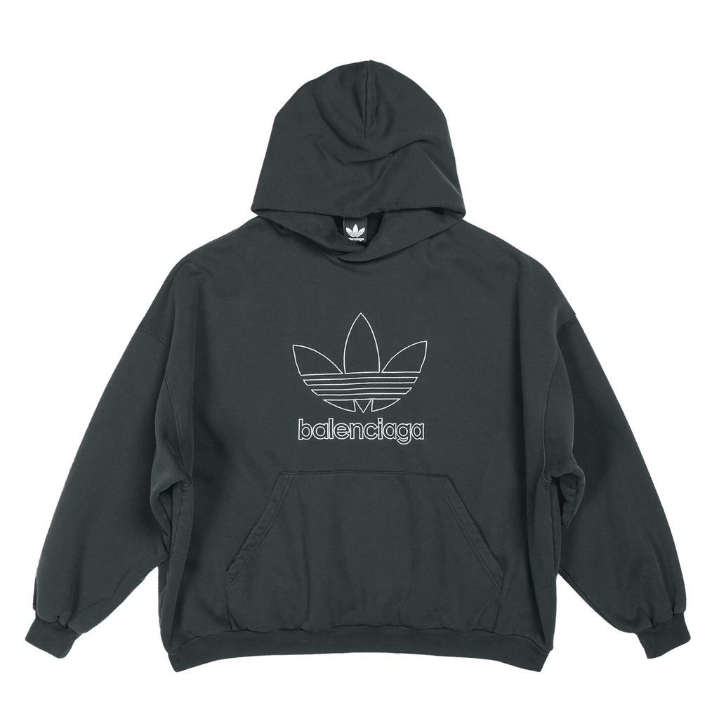 adidas Large Fit Hoodie Green