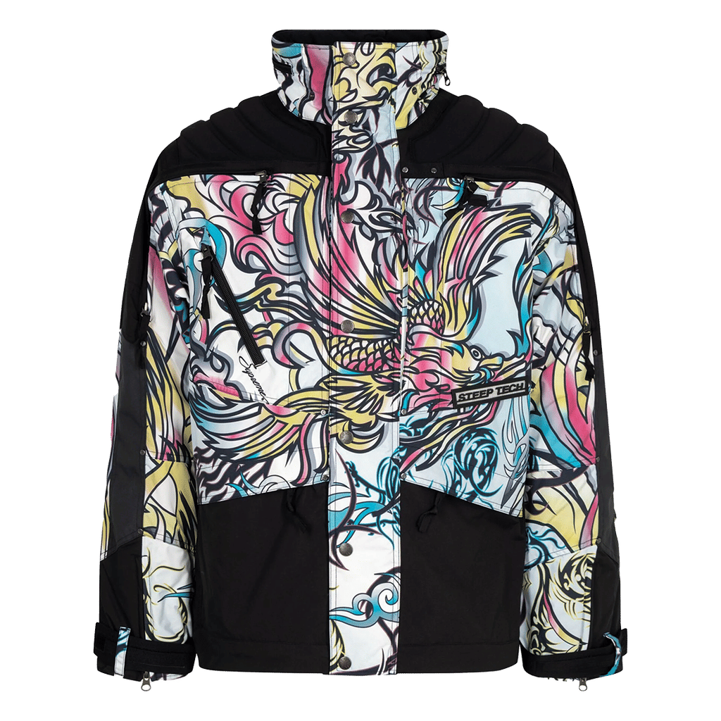 Supreme x The North Face Steep Tech "Multicolor Dragon" Apogee jacket
