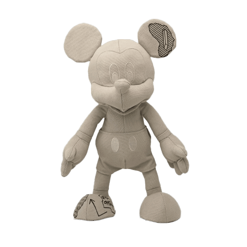 Daniel Arsham x Disney APPortfolio Plush Mickey Figure Small