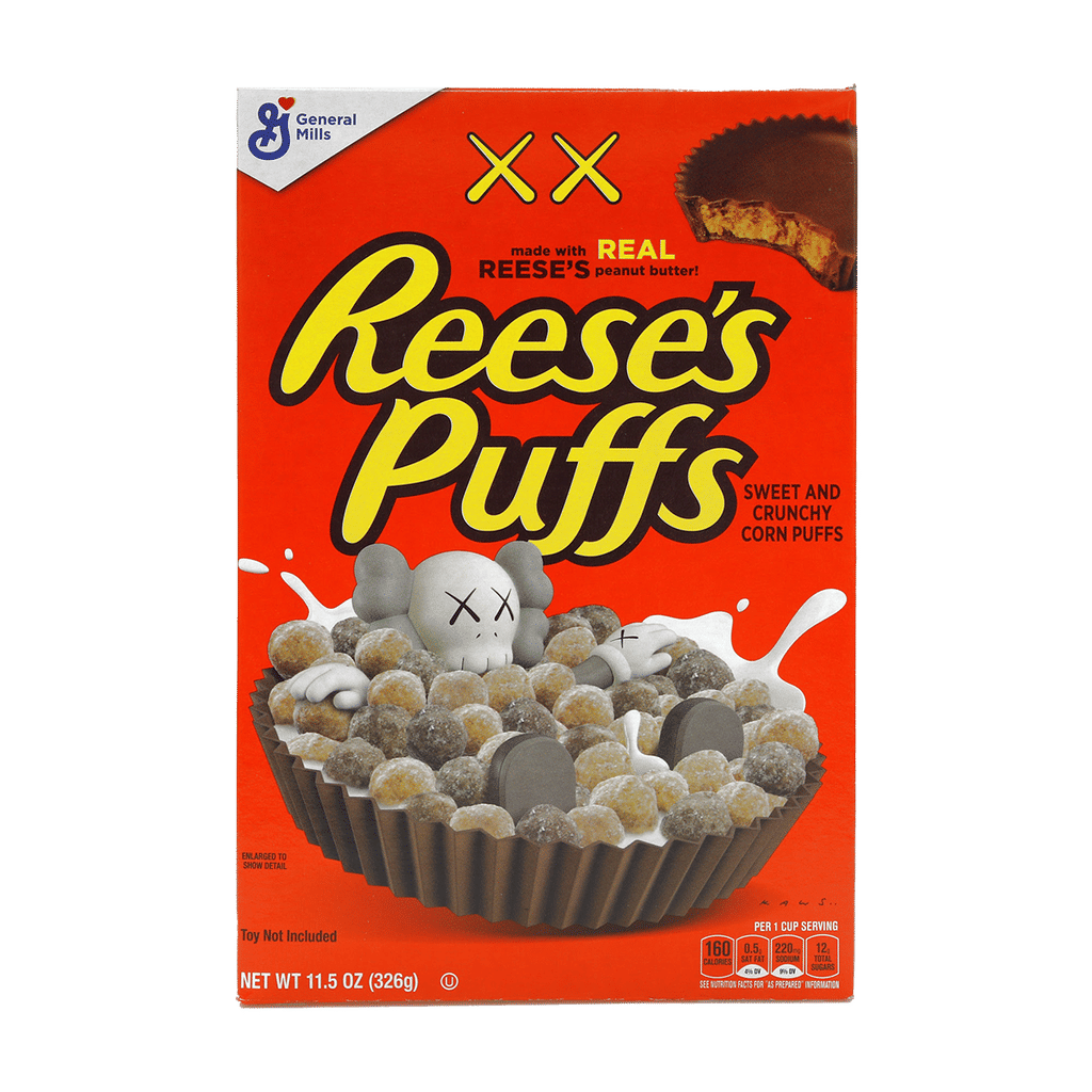 KAWS x Reese's Puffs Cereal (Not Fit For Human Consumption)