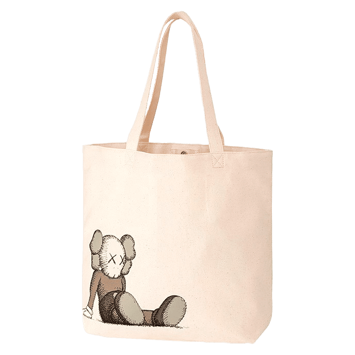 Holiday Tote Bag Natural