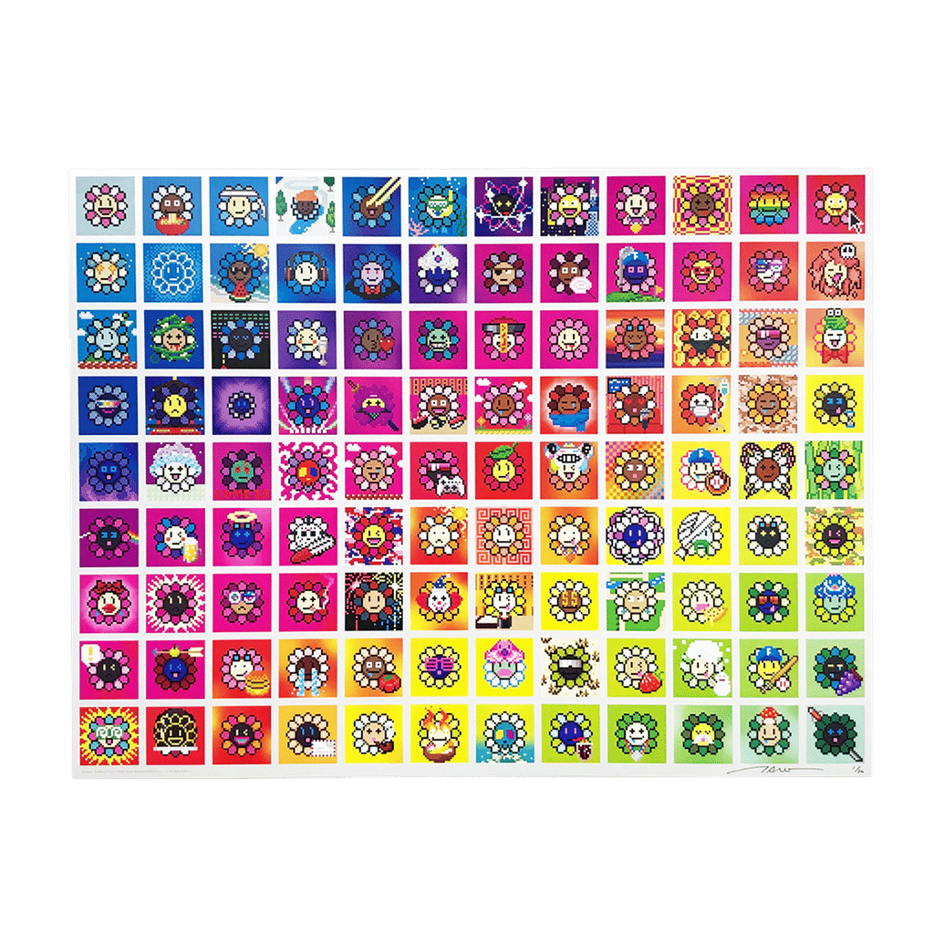 Takashi Murakami 108 Worldly Desires Print