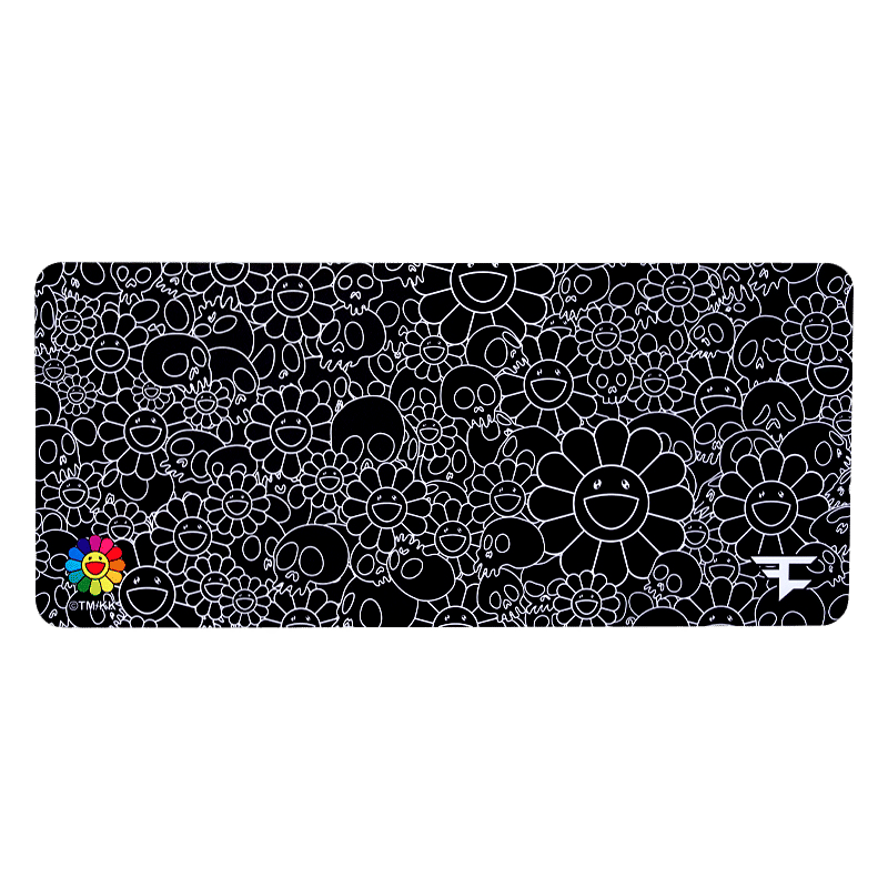 Takashi Murakami x FaZe Clan Mousepad Black