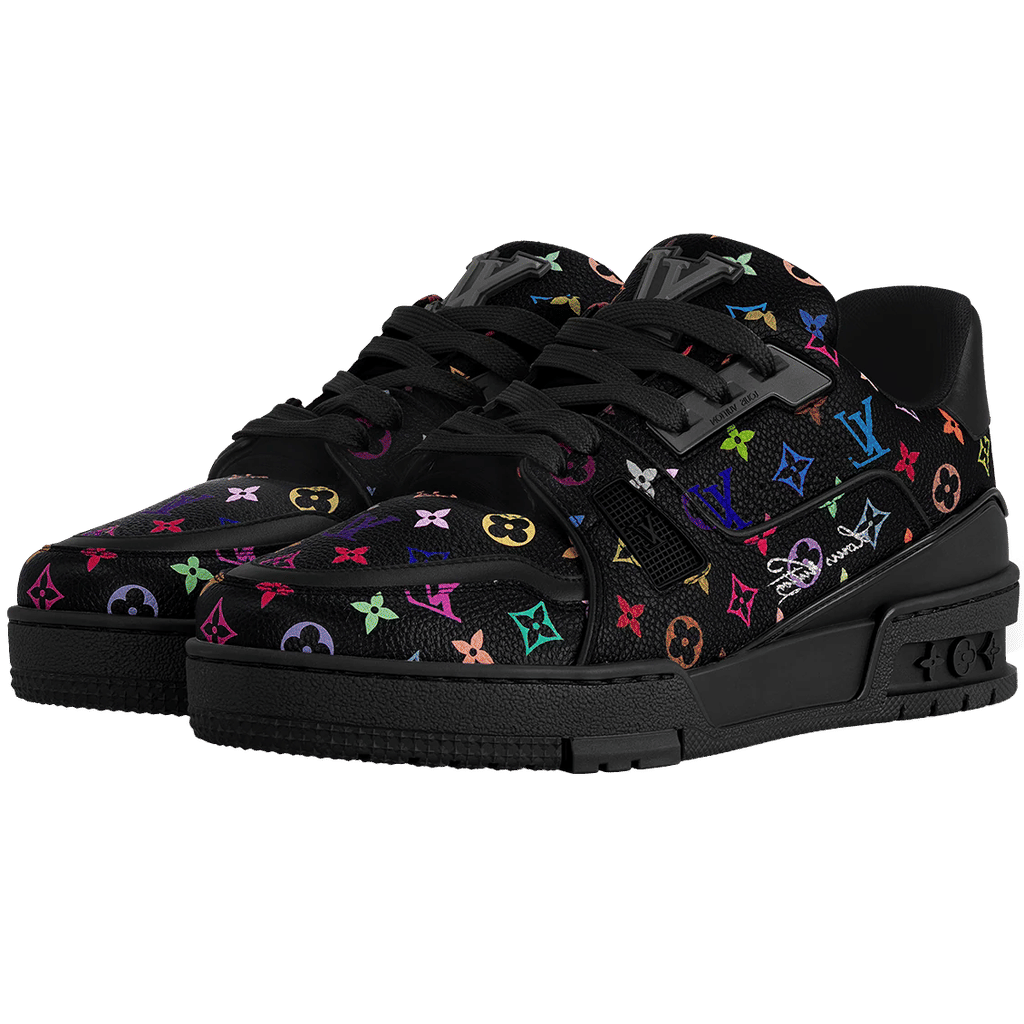 Louis Vuitton LV Trainer Takashi Murakami Black (Women's)