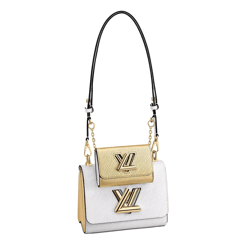 Louis Vuitton Twist and Twisty Epi PM White/Gold