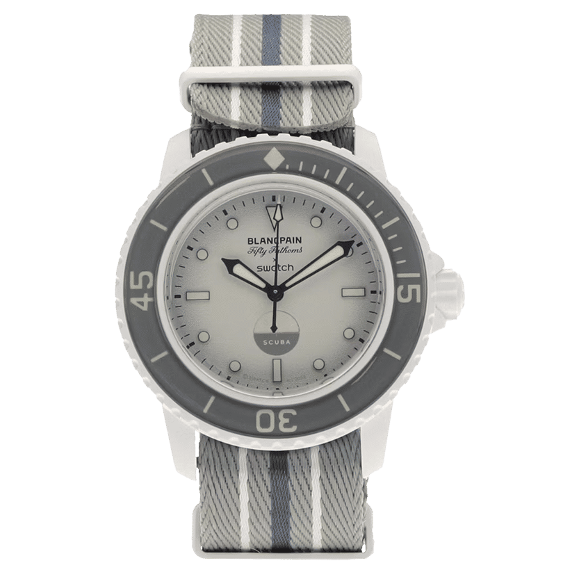 Blancpain x Swatch Scuba Fifty Fathoms Antarctic Ocean Grey