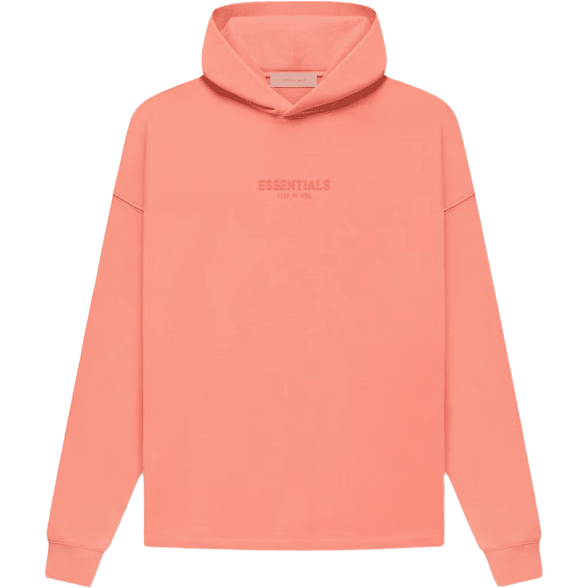Fear of God Essentials Relaxed Hoodie Coral