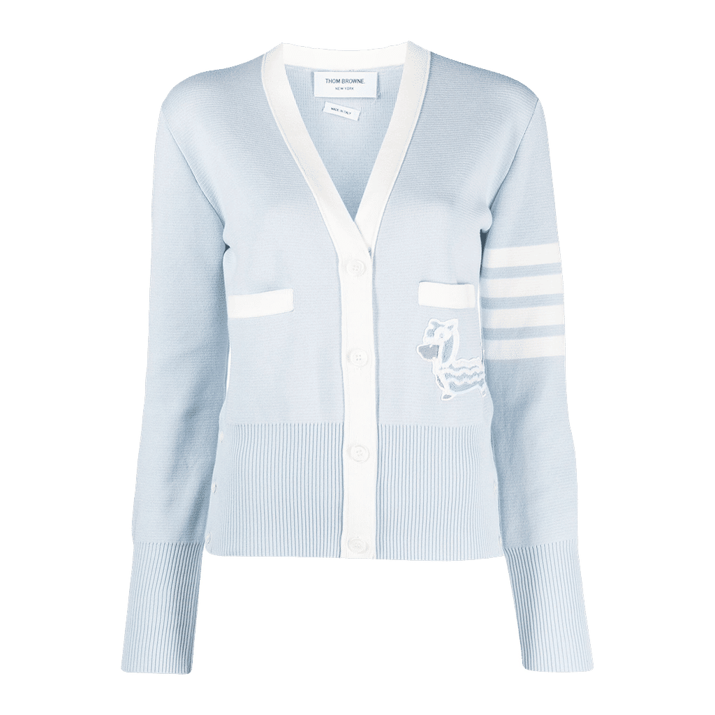 Thom Browne Chinese New Year V-neck cardign