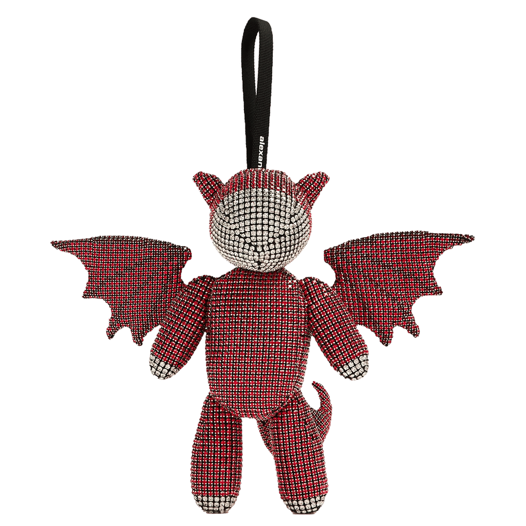 Alexander Wang Beiress Dragon crystal-embellished clutch bag