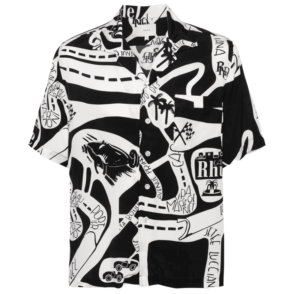 RHUDE Strada silk shirt