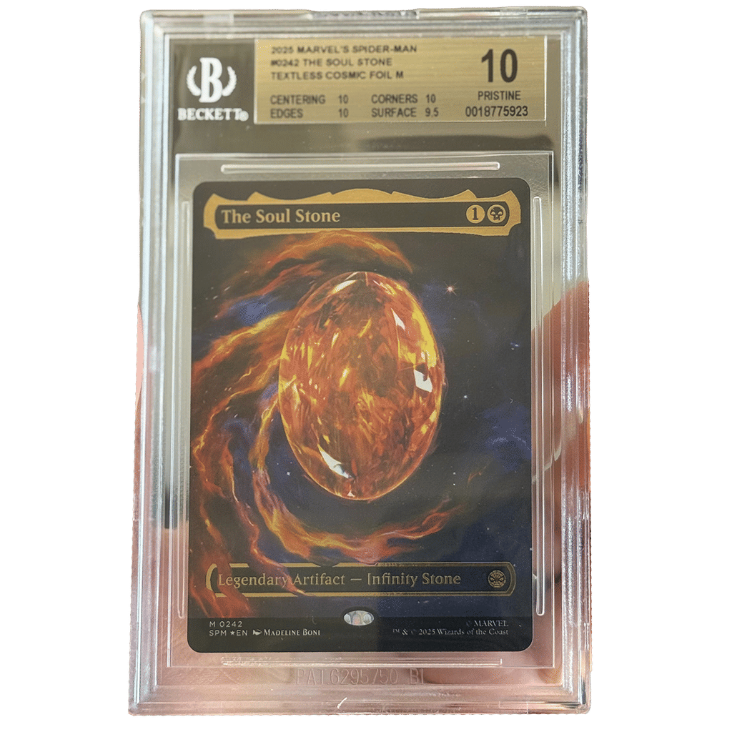 The Soul Stone #0242 (Textless Cosmic Foil) Pristine BGS 10