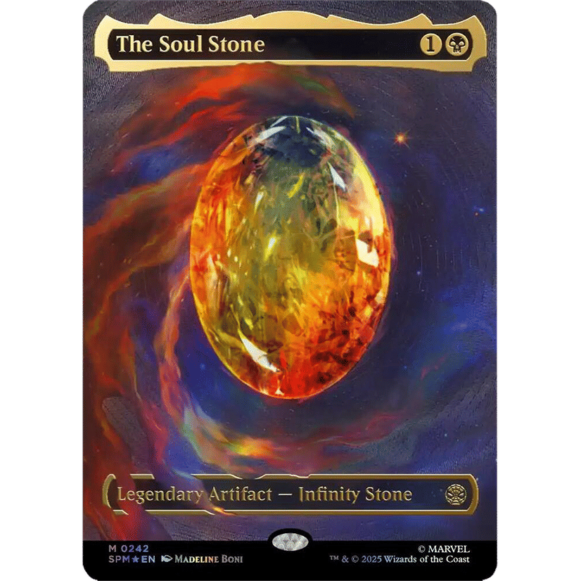 The Soul Stone #0242 (Textless Cosmic Foil)