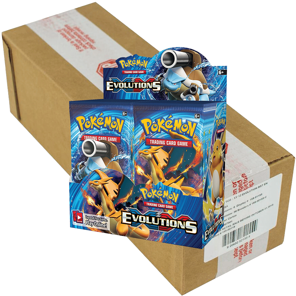 Pokemon XY Evolutions Booster Box Case - XY - Evolutions (EVO)