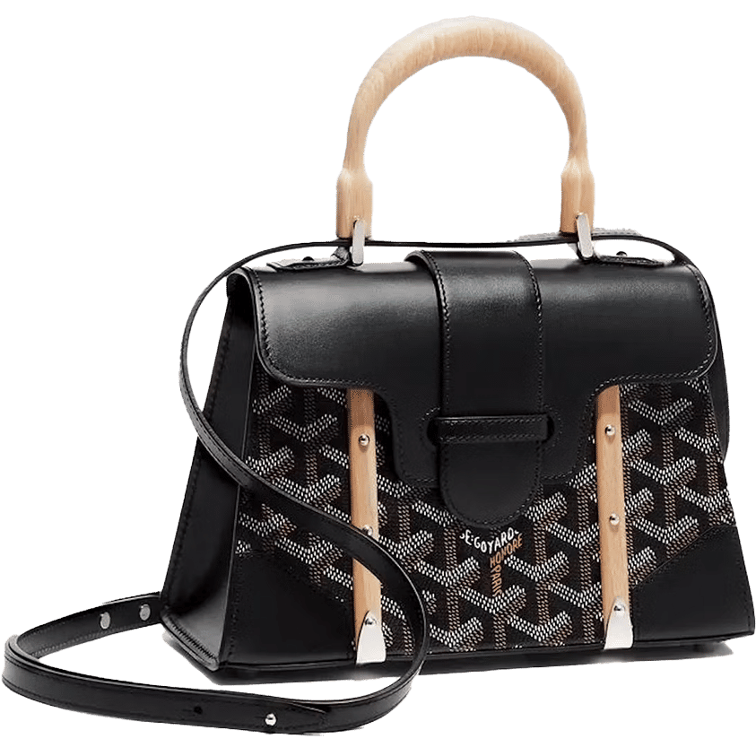 Goyard Saigon Structure Mini Bag Black