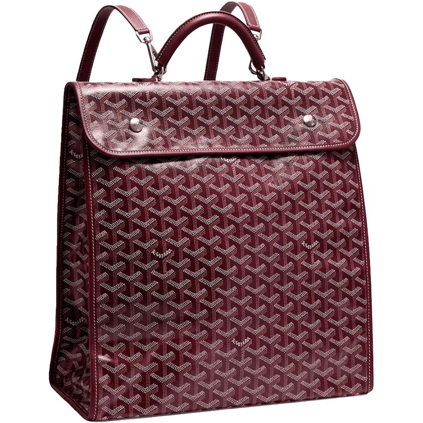 Goyard Saint Léger Backpack Burgundy