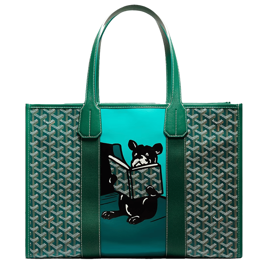 Goyard Villette Tote Bag MM Green