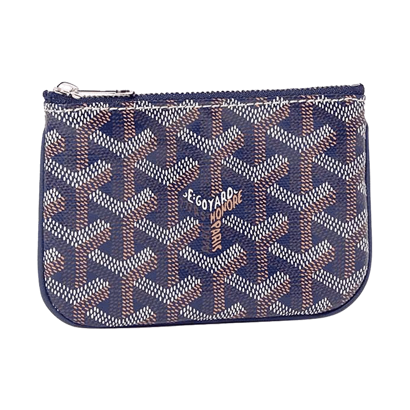 Goyard Sénat Nano Key Pouch Navy Blue