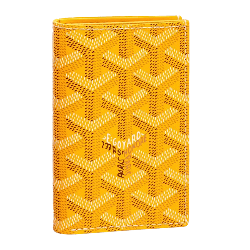 Goyard Saint Pierre Card Holder Yellow