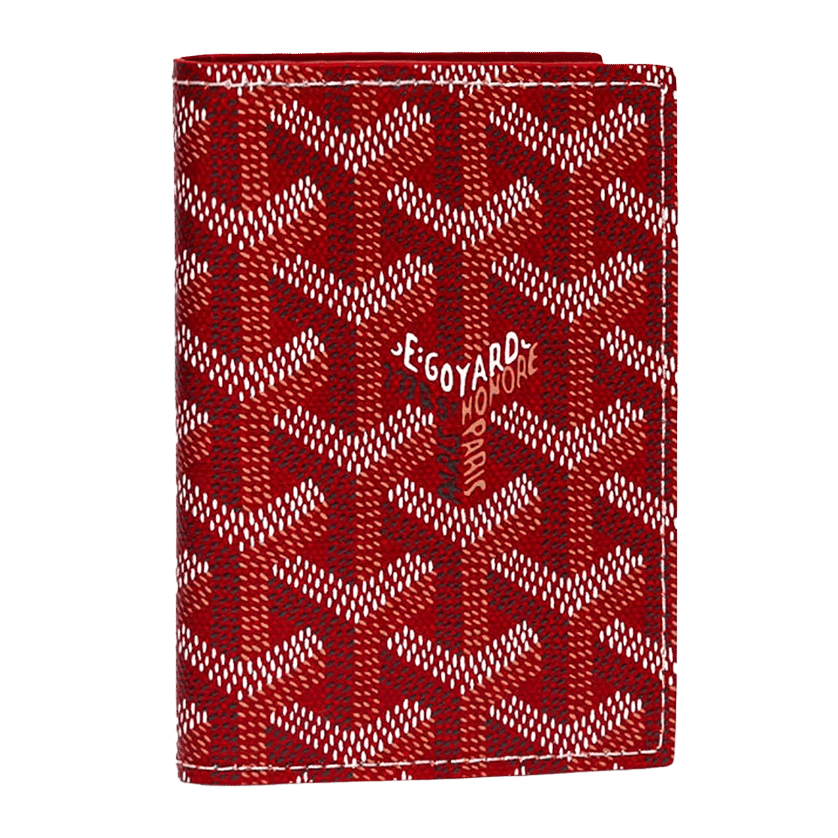 Goyard Saint Marc Card Holder Red