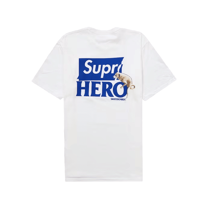 Supreme ANTIHERO Dog Tee White