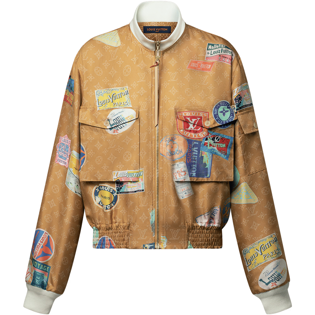 Louis Vuitton Travel Patch Bomber Jacket
