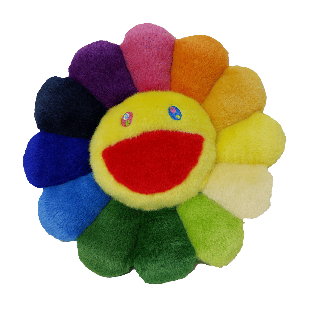 Flower Plush MoMA Exclusive 30CM Rainbow/Yellow