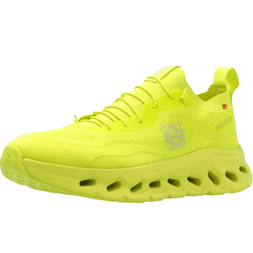 LOEWE cut-out chunky sole logo-embossed sneakers