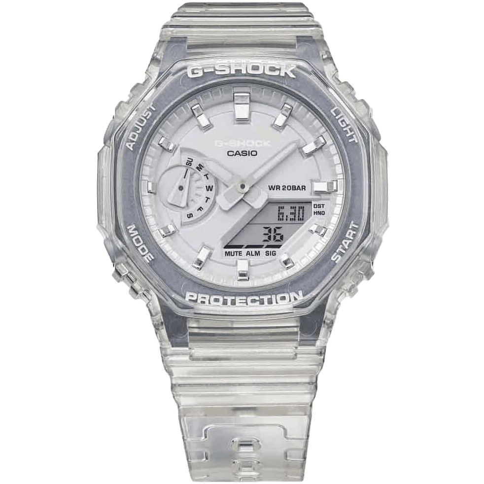 G-Shock Casio Transparent Resin Digital Quartz Unisex Watch