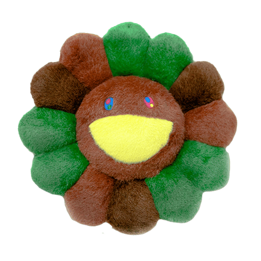 Flower Plush 30CM Green/Brown/Light Brown