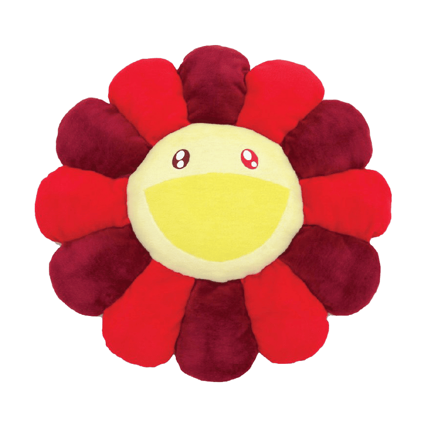 Flower Plush 30CM Red/Burgundy/Yellow