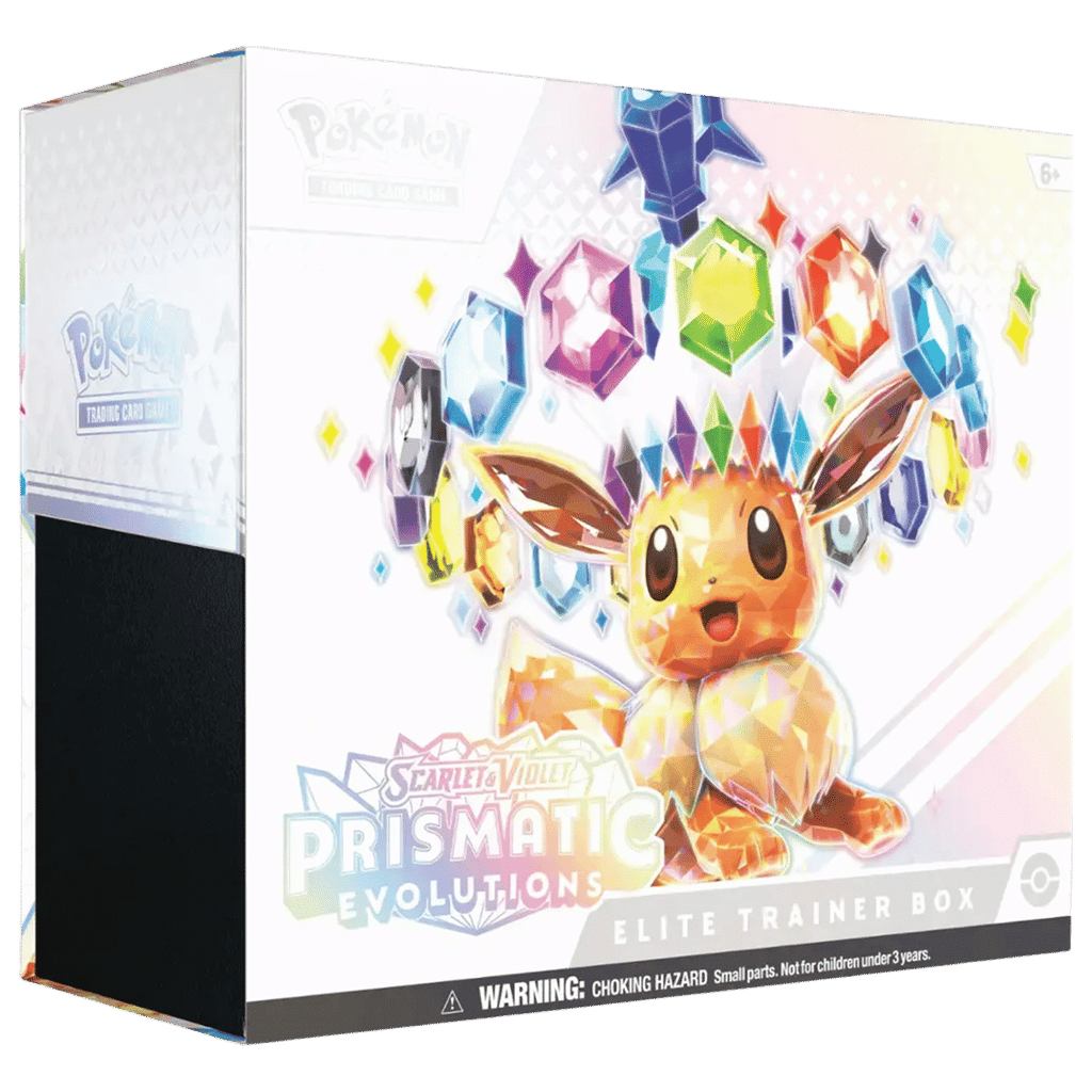 Pokémon Scarlet & Violet Prismatic Evolutions Elite Trainer Box