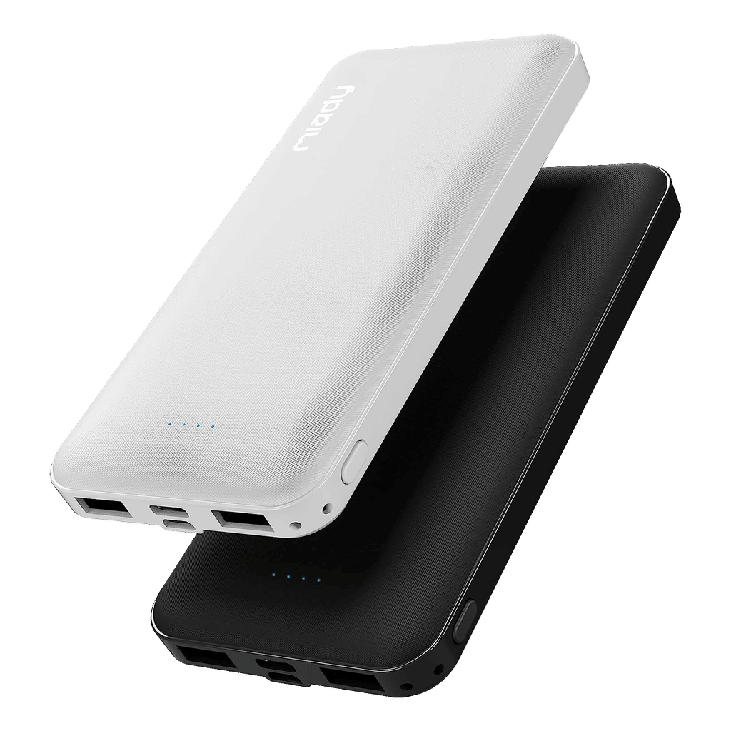 2-Pack 10000mAh Dual USB Portable Charger