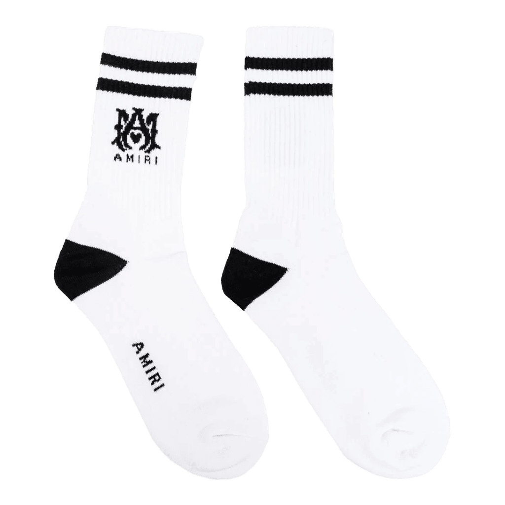 AMIRI striped jacquard socks
