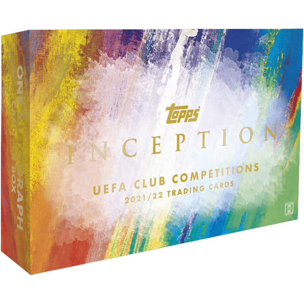 2021-22 Topps Inception UEFA Club Competitions Champions League Soccer Hobby Box