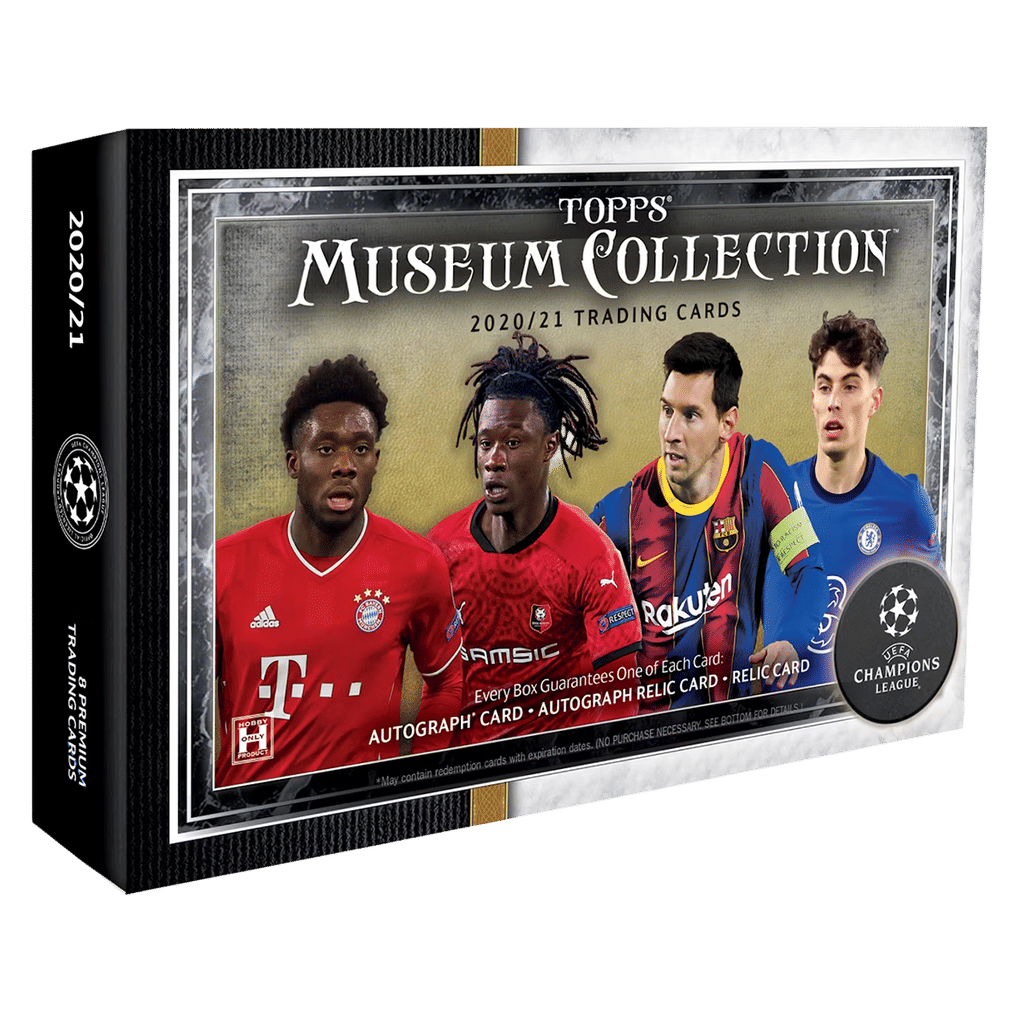 2020-21 Topps Museum Collection UEFA Champions League Soccer Hobby Box