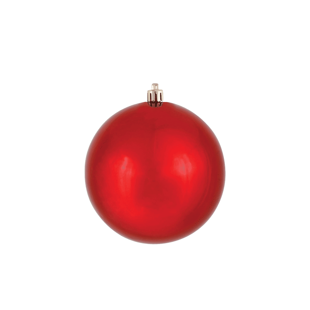 Red Shiny Ball Ornament