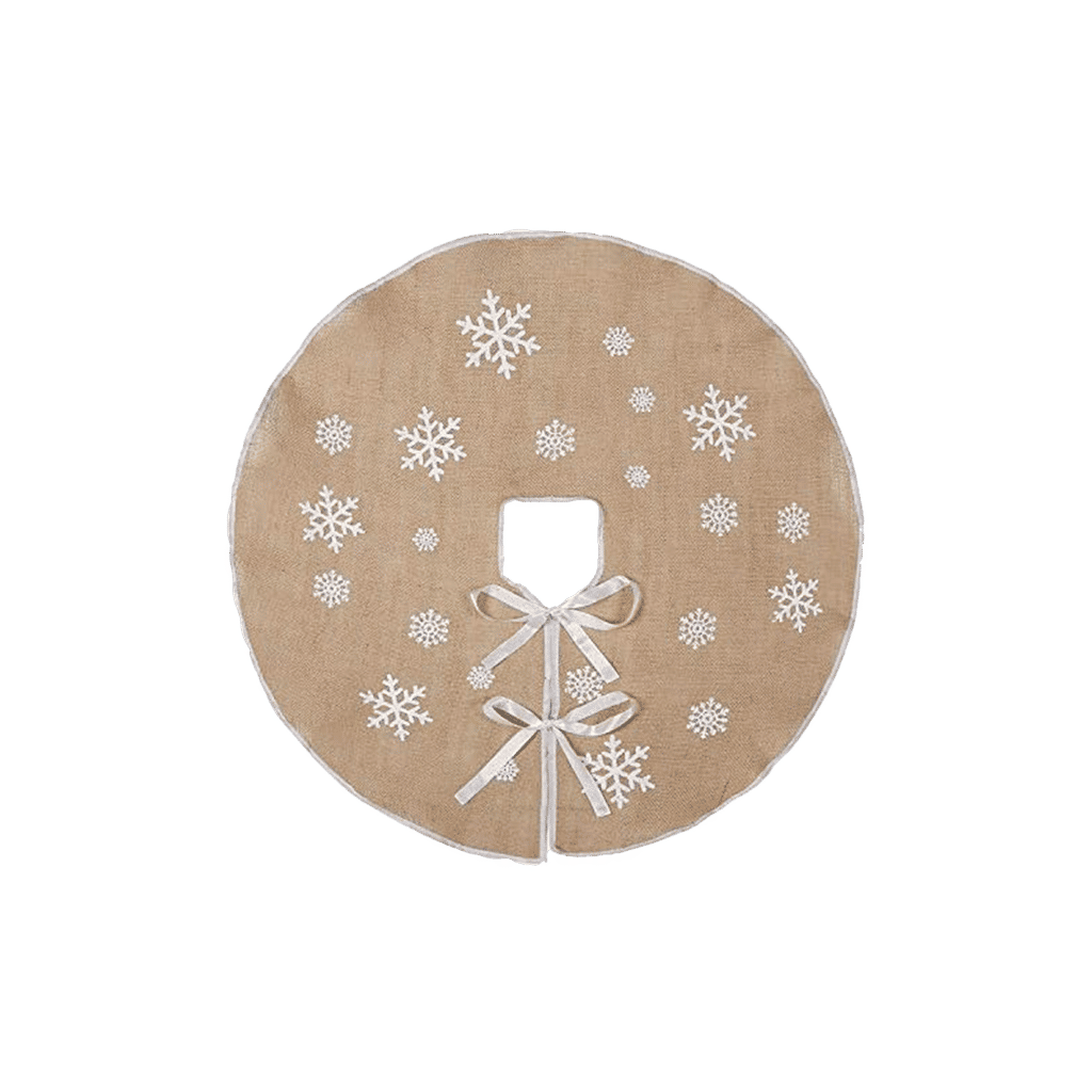 Countryside Burlap Tree Skirt Christmas