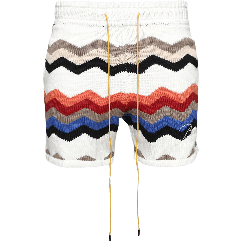 RHUDE Cyril intarsia-knit shorts