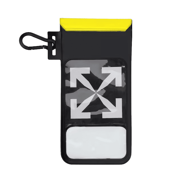 OFF-WHITE Waterproof Phone CaseBlack/White