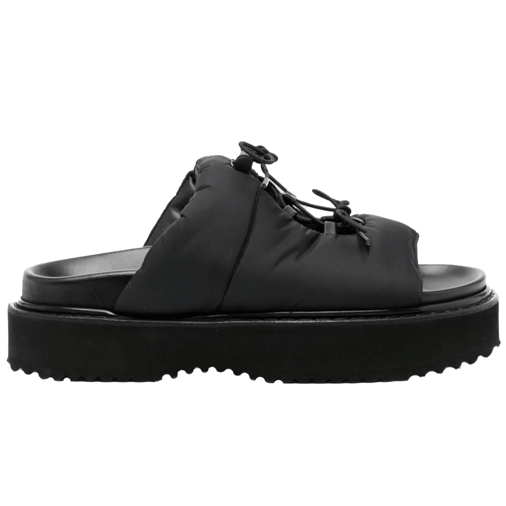 Simone Rocha lace-up platform slides