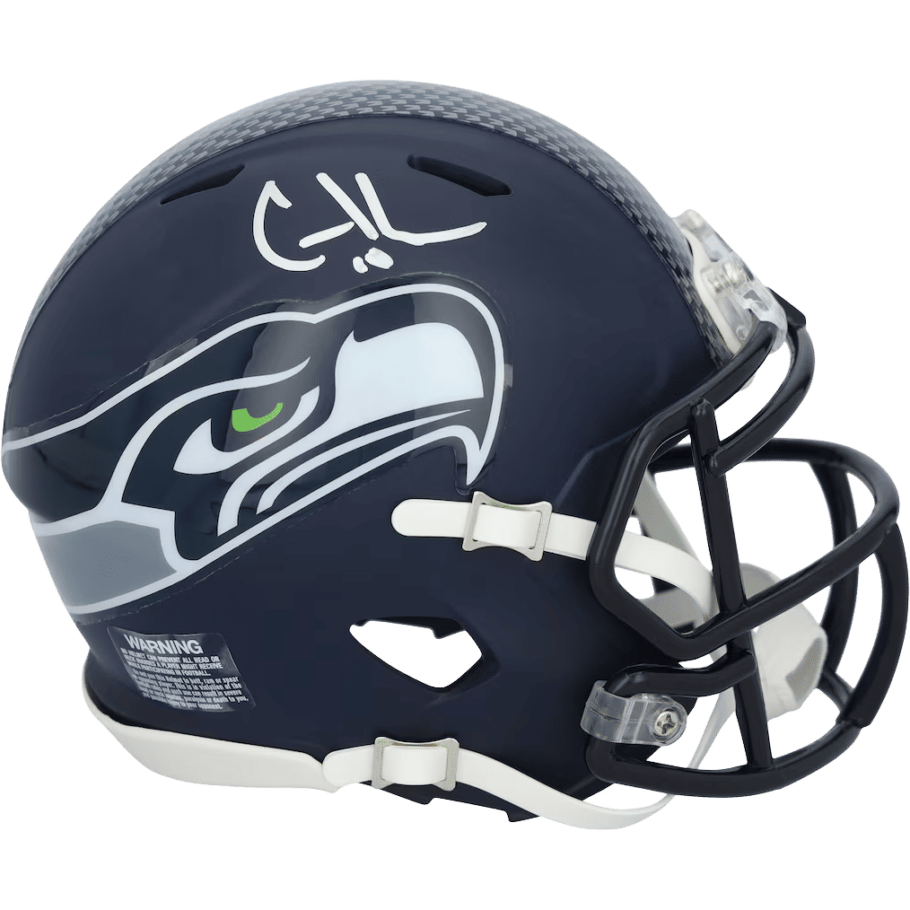 Cooper Kupp Seattle Seahawks Autographed Riddell Speed Mini Helmet