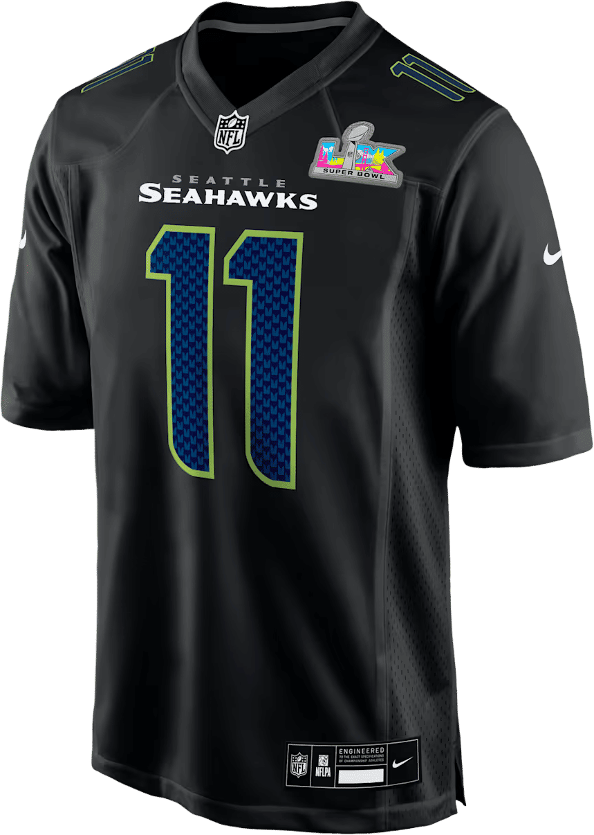 Jaxon Smith-Njigba Seattle Seahawks Super Bowl LX Men's Nike NFL Game Fashion Jersey