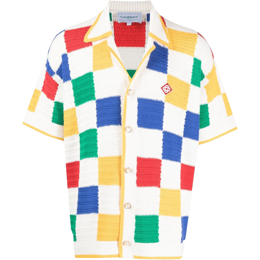 Casablanca crochet-knit shirt